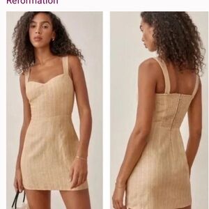 Reformation Miso Linen Dress